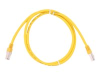 Uniformatic - Cordon de raccordement - RJ-45 (M) pour RJ-45 (M) - 1 m - SFTP - CAT 6a - Moulé - jaune 23881