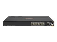 HPE Aruba CX 8360-16Y2C V2 - Commutateur - C3 - Géré - 16 x 1/10/25 Gigabit Ethernet SFP / SFP+ / SFP28 + 2 x 40/100 Gigabit QSFP+ / QSFP28 - flux d'air de l'avant vers l'arrière - Montable sur rack - AC JL702C