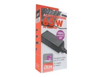 DLH DY-AI1953 - Adaptateur secteur - CA 100/240 V - 65 Watt DY-AI1953