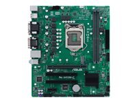 ASUS Pro H410M-C/CSM - Carte-mère - micro ATX - Socket LGA1200 - H410 Chipset - USB 3.2 Gen 1 - Gigabit LAN - carte graphique embarquée (unité centrale requise) - audio HD (8 canaux) 90MB1480-M0EAYC