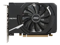 MSI RX 550 AERO ITX 4G OC - Carte graphique - Radeon RX 550 - 4 Go GDDR5 - PCIe 3.0 x16 - DVI, HDMI, DisplayPort RADEON RX 550 AERO ITX 4G OC