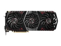 MSI GTX 1080 Ti GAMING X TRIO - Carte graphique - GF GTX 1080 Ti - 11 Go GDDR5X - PCIe 3.0 x16 - DVI, 2 x HDMI, 2 x DisplayPort GEFORCE GTX 1080 TI GAMING X TRIO