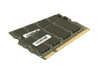 Crucial - DDR2 - 2 Go Kit : 2 x 1 Go - SO DIMM 200 broches - 800 MHz / PC2-6400 - CL6 - 1.8 V - mémoire sans tampon - non ECC - pour DFI AM300, CA230, CT930, G5C100; J&W MINIX-780G-SP128; MSI Fuzzy RS690 CT2KIT12864AC800