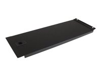 StarTech.com Panneau vierge solide 4U avec charnière pour rack de serveur - Panneau de remplissage / bouchage pour armoire 4U - Panneau vide - avant - noir - 4U - 19" - pour P/N: RK2433BKM, RK2537BKM, RK3236BKF, RK4236BKB, RK4242BK24, RK4242BK30, RKQMCAB12V2 RKPNLHS4U