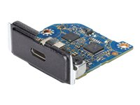 HP Flex IO V2 Card - Port USB-C 3.1 Gen2 avec PD - pour EliteDesk 800 G6, 805 G6; ProDesk 400 G6 (mini desktop), 400 G7, 405 G6, 600 G6; Workstation Z1 G6 Entry 13L59AA