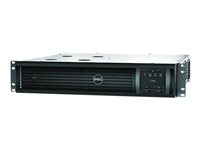 Dell Smart-UPS 1500VA LCD RM - Onduleur (rack-montable) - CA 220/230/240 V - 1000 Watt - 1500 VA - Ethernet 10/100, RS-232, USB - connecteurs de sortie : 4 - 2U - noir - avec APC SmartConnect DLT1500RMI2UC