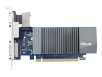 ASUS GT710-SL-2GD5-BRK - Carte graphique - GF GT 710 - 2 Go GDDR5 - PCIe 2.0 - DVI, D-Sub, HDMI - san ventilateur 90YV0AL3-M0NA00