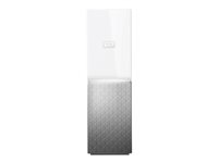 WD My Cloud Home WDBVXC0060HWT - Dispositif de stockage personnel dans le nuage - 6 To - HDD 6 To x 1 - RAM 1 Go - Gigabit Ethernet WDBVXC0060HWT-EESN