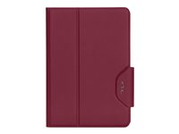 Targus VersaVu Classic - Étui à rabat pour tablette - polyuréthane, polycarbonate, thermoplastique - bordeaux - 10.2" - 10.5" - B2B - pour Apple 10.2-inch iPad (7th generation, 8th generation); 10.5-inch iPad Air (3rd generation); 10.5-inch iPad Pro THZ85513GL