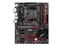 MSI B450 GAMING PLUS MAX - Carte-mère - ATX - Socket AM4 - AMD B450 Chipset - USB 3.1 Gen 1, USB 3.1 Gen 2 - Gigabit LAN - carte graphique embarquée (unité centrale requise) - audio HD (8 canaux) B450 GAMING PLUS MAX