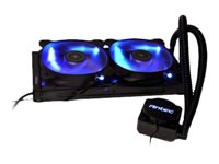 Antec H1200Pro - Système de refroidissement liquide de processeur - (pour : LGA775, LGA1156, AM2, AM2+, LGA1366, AM3, LGA1155, AM3+, LGA2011, FM1, FM2, LGA1150) - aluminium et cuivre - 120 mm 0-761345-10900-0