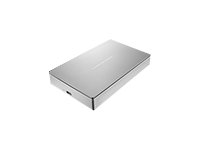 LaCie Porsche Design Mobile Drive - Apple Style Packaging - disque dur - 5 To - externe (portable) - USB 3.1 Gen 1 (USB-C connecteur) - argent STFD5000400