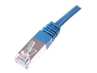 Uniformatic - Cordon de raccordement - RJ-45 (M) pour RJ-45 (M) - 1.5 m - FTP - CAT 6 - Moulé - bleu 23124