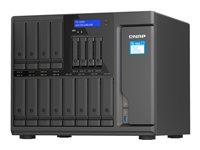 QNAP TS-1655 - Serveur NAS - 16 Baies - SATA 6Gb/s - RAID RAID 0, 1, 5, 6, 10, 50, JBOD, 60 - RAM 8 Go - 2.5 Gigabit Ethernet - iSCSI support TS-1655-8G