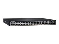 Dell PowerSwitch N2248PX-ON - Commutateur - C3 - Géré - 24 x 10/100/1000/2.5G (PoE+) + 24 x 1/2.5G (PoE++) + 4 x 25 Gigabits SFP28 - flux d'air de l'avant vers l'arrière - Montable sur rack - PoE++ - CAMPUS Smart Value 210-ASPX