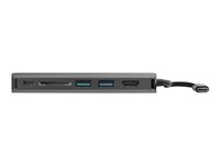 StarTech.com Adaptateur multiport USB-C avec HDMI 4K - Mac et Windows - Lecteur de carte SD - 2x USB-A 1x USB-C - PD 3.0 - VERSION AMÉLIORÉE DE DKT30CSDHPD (DKT30CSDHPD3) - Station d'accueil - USB-C - 1GbE - pour P/N: ARMPIVOTE2, FPPNEUSTND, MONSTADQI DKT30CSDHPD3