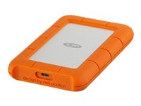 LaCie Rugged Thunderbolt USB-C STFS4000800 - Disque dur - 4 To - externe (portable) - USB 3.1 Gen 1 / Thunderbolt (USB-C connecteur) STFS4000800