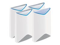 NETGEAR Orbi Pro SRK60 - Système Wi-Fi (routeur, 5 rallonges) - jusqu'à 15 000 pieds carrés - GigE - 802.11a/b/g/n/ac - Tri-bande - fixation murale, montable sur plafond SRK60B06-100EUS