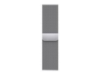 Apple - Boucle pour montre intelligente - 130 - 180 mm - argent - pour Watch (38 mm, 40 mm, 41 mm) ML753ZM/A