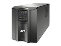 APC Smart-UPS 1000 LCD - Onduleur - CA 230 V - 700 Watt - 1000 VA - RS-232, USB - connecteurs de sortie : 8 - noir SMT1000I-6W