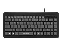 Targus Compact Multimedia - Clavier - USB - Nordique - noir AKB631NO