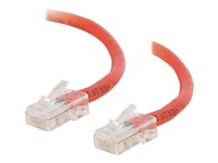 C2G Câble de raccordement réseau croisé non amorcé non blindé (UTP) Cat5e - Câble inverseur - RJ-45 (M) pour RJ-45 (M) - 7 m - UTP - CAT 5e - bloqué, uniboot - rouge 83337