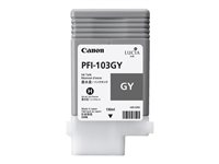 Canon PFI-103 GY - 130 ml - gris - original - réservoir d'encre - pour imagePROGRAF iPF5100, iPF6100, iPF6200 2213B001