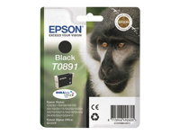 Epson T0891 - 5.8 ml - noir - original - blister - cartouche d'encre - pour Stylus S21, SX110, SX115, SX210, SX215, SX218, SX400, SX410, SX415; Stylus Office BX300 C13T08914011