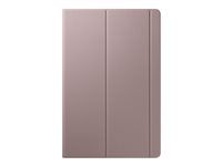 Couverture de livre Samsung EF-BT860 - Étui à rabat pour tablette - brun - pour Galaxy Tab S6 (10.5 ") EF-BT860PAEGWW