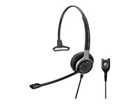 EPOS I SENNHEISER IMPACT SC 638 - Century - micro-casque - sur-oreille - filaire - Easy Disconnect - noir et argent 506494