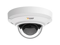 AXIS M3046-V - Caméra de surveillance réseau - dôme - anti-poussière / imperméable / résistant aux dégradations - couleur (Jour et nuit) - 4 MP - 2304 x 1296 - montage M12 - iris fixe - Focale fixe - HDMI - LAN 10/100 - MPEG-4, MJPEG, H.264 - PoE 01116-001