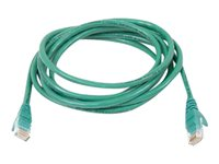 Belkin - Cordon de raccordement - RJ-45 (M) pour RJ-45 (M) - 5 m - UTP - CAT 5e - Moulé, Sans crochet - vert - pour Omniview SMB 1x16, SMB 1x8; OmniView SMB CAT5 KVM Switch A3L791B05M-GRNS