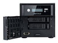 BUFFALO TeraStation 5200 WSS - Serveur NAS - 2 Baies - 4 To - SATA 3Gb/s - HDD 2 To x 2 - RAID 0, 1, JBOD - Gigabit Ethernet - iSCSI - avec service d'échange du disque dur TeraStation VIP en 24 h pendant 3 ans WS5200DR0402W2EU