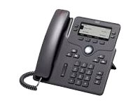 Cisco IP Phone 6851 - Téléphone VoIP - SIP, SRTP - 4 lignes - Charbon - remanufacturé CP-6851-3PWUKK9-RF