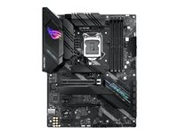 ASUS ROG STRIX B460-F GAMING - Carte-mère - ATX - Socket LGA1200 - B460 Chipset - USB 3.2 Gen 1, USB 3.2 Gen 2x2 - Gigabit LAN - carte graphique embarquée (unité centrale requise) - audio HD (8 canaux) 90MB13R0-M0EAY0