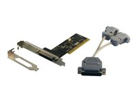 MCL Samar CT-3391U-B - Adaptateur série - PCI profil bas - RS-232 x 2 CT-3391U-B