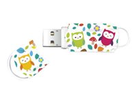 Integral Xpression Owls - Clé USB - 64 Go - USB 2.0 INFD64GBXPROWLS