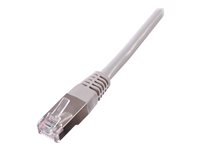 Uniformatic - Cordon de raccordement - RJ-45 (M) pour RJ-45 (M) - 3 m - SFTP - CAT 6a - moulé, bloqué - gris 23923