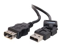 C2G FlexUSB - Rallonge de câble USB - USB (M) pour USB (F) - USB 2.0 81588