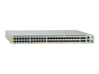 Allied Telesis AT x930-28GSTX - Commutateur - C3 - Géré + 4 x 10 Gigabit SFP+ + 24 x combo Gigabit Ethernet / SFP Gigabit - de bureau, Montable sur rack AT-X930-28GSTX