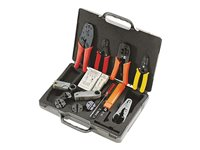 C2G Network Installation Tool Kit - Le kit des outils du réseau - noir 81136