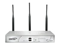 Dell SonicWALL TZ 215 Wireless-N - Dispositif de sécurité - avec 3 ans de SonicWALL Comprehensive Gateway Security Suite - 10Mb LAN, 100Mb LAN, GigE - 802.11a/b/g/n - Bande double - SonicWALL Secure Upgrade Plus Program 01-SSC-4975