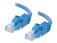 C2G Cat6 Booted Unshielded (UTP) Crossover Patch Cable - Câble inverseur - RJ-45 (M) pour RJ-45 (M) - 5 m - UTP - CAT 6 - moulé, sans crochet, bloqué - bleu 83527