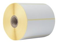 Brother - Blanc - 102 x 50 mm 1050 étiquette(s) (1 rouleau(x) x 1050) Étiquettes en forme découpée (pack de 8) - pour Brother TD-4410D, TD-4420DN, TD-4520DN, TD-4550DNWB BDE1J050102102