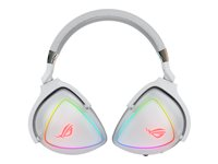 ASUS ROG Delta - White Edition - micro-casque - circum-aural - filaire - USB, USB-C - blanc - pour ROG Strix G15; G17; ROG Zephyrus G14; M15; S15; S17; TUF Gaming F17; FX505; TUF505 90YH02HW-B2UA00