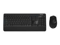 Microsoft Wireless Desktop 3050 - Ensemble clavier et souris - sans fil - 2.4 GHz - Anglais PP3-00023