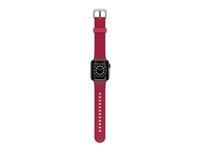 OtterBox All Day Comfort - Bracelet pour montre intelligente - 38/40/41 mm - rouge rubellite (rose) - pour Apple Watch (38 mm, 40 mm, 41 mm) 77-93699