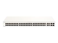 D-Link Nuclias Cloud-Managed DBS-2000-52 - Commutateur - 48 x 10/100/1000 + 4 x SFP Gigabit combiné DBS-2000-52