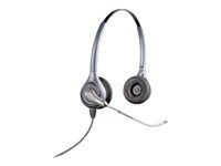 Plantronics SupraPlus HW361/A - Casque - sur-oreille - filaire - argent 82312-41