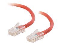 C2G Câble de raccordement réseau croisé non amorcé non blindé (UTP) Cat5e - Câble inverseur - RJ-45 (M) pour RJ-45 (M) - 3 m - UTP - CAT 5e - bloqué, uniboot - rouge 83335